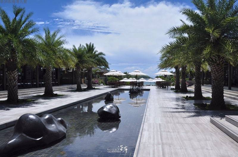 三亚华润石梅湾九里实景图