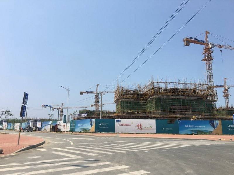 海南海口雅居乐金沙湾实景图