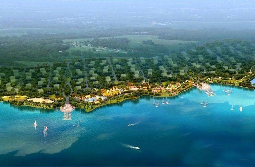 海南海口南国威尼斯城效果图