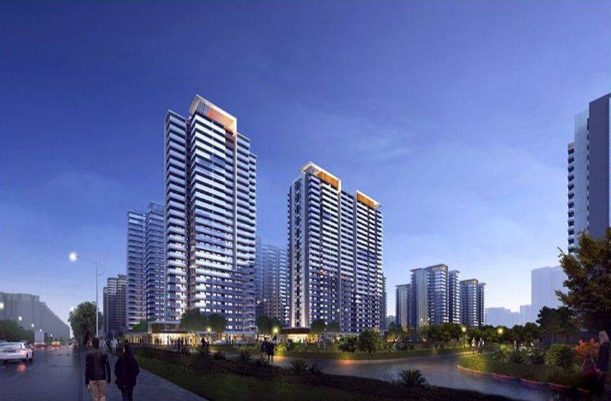 海南海口金地海南自在城效果图