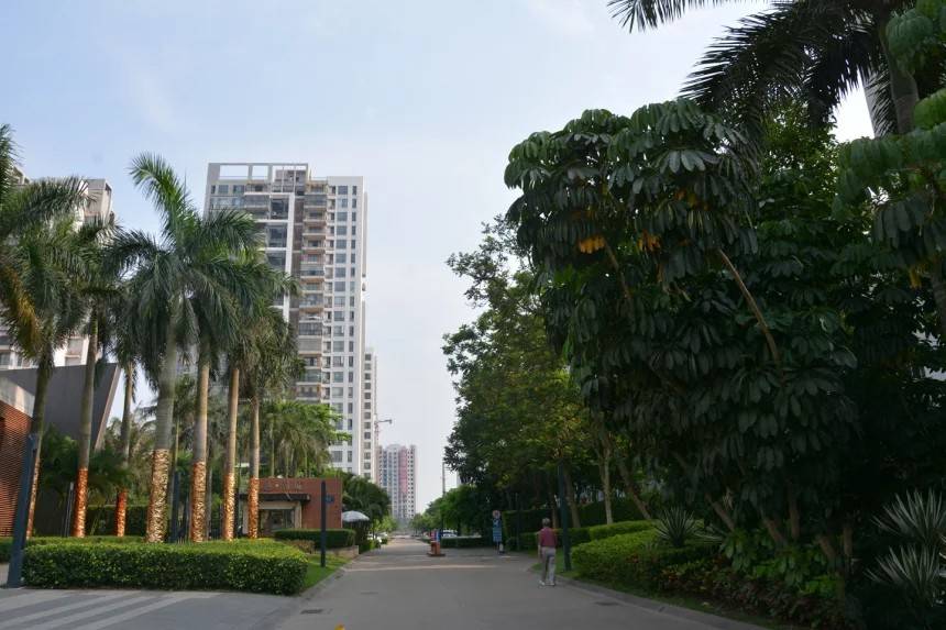 海南海口锦地翰城实景图