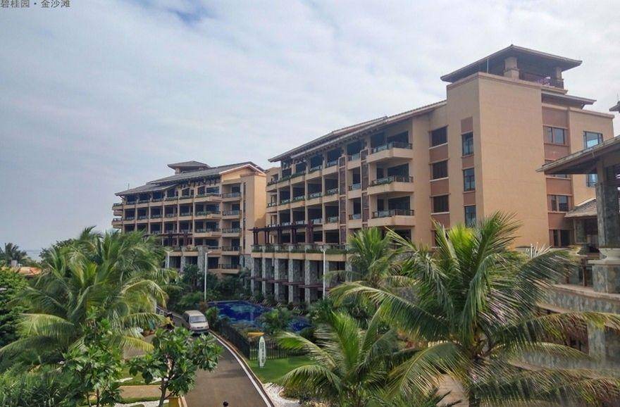 海南碧桂园金沙滩实景图