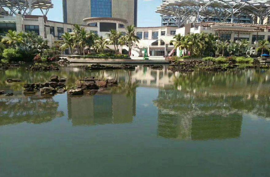海南海口观澜湖观悦实景图