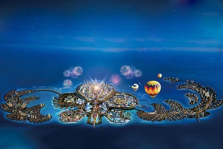 海南恒大海花岛效果图