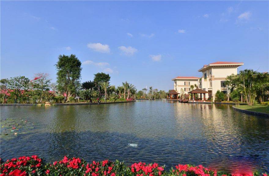 恒大海花岛实景图
