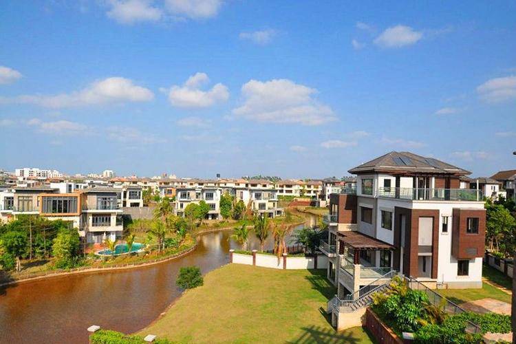 海南海口鸿州江山别墅实景图
