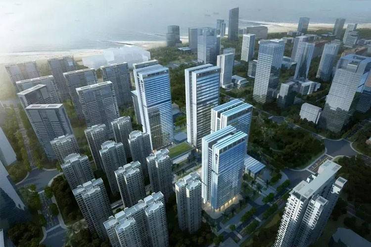 绿地新海岸效果图