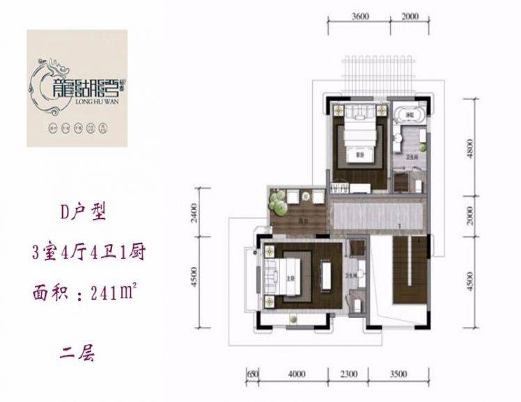 绿城桃李春风别墅户型图