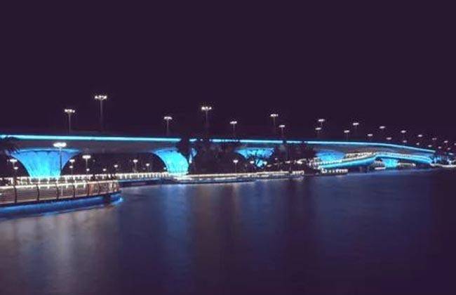 恒大海花岛夜景图