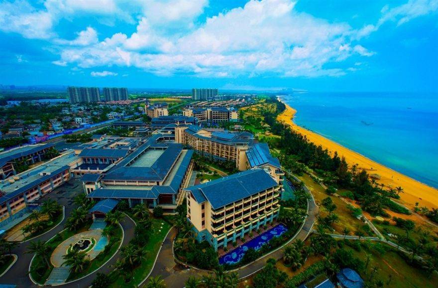 海南碧桂园金沙滩实景图