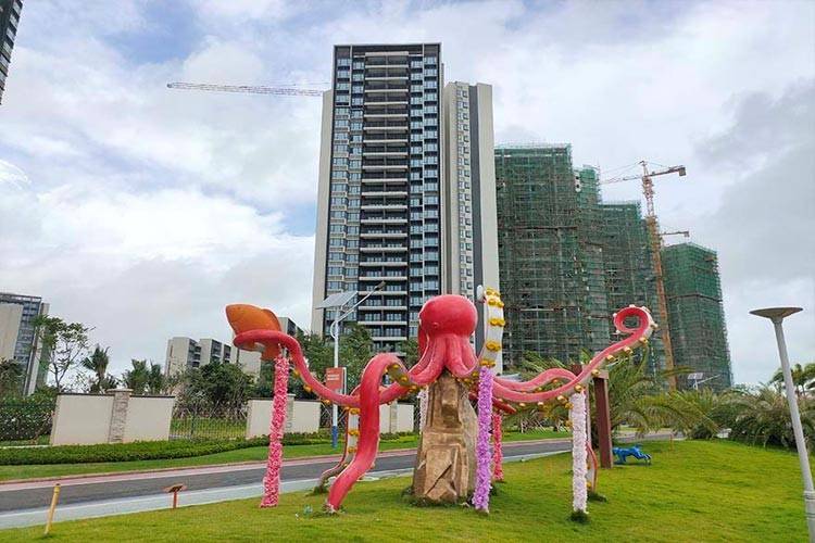 富力悦海湾实景图