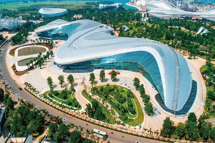 恒大海花岛实景图