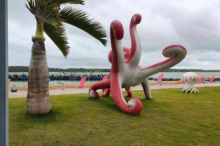 富力悦海湾实景图