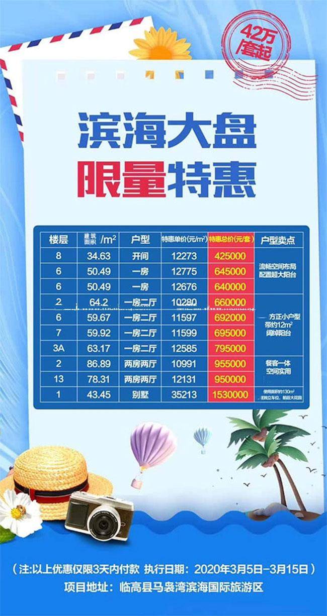 恒大御海天下优惠图