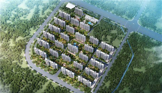 碧桂园剑桥郡鸟瞰图