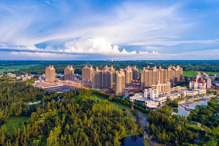 恒大御海天下实景图
