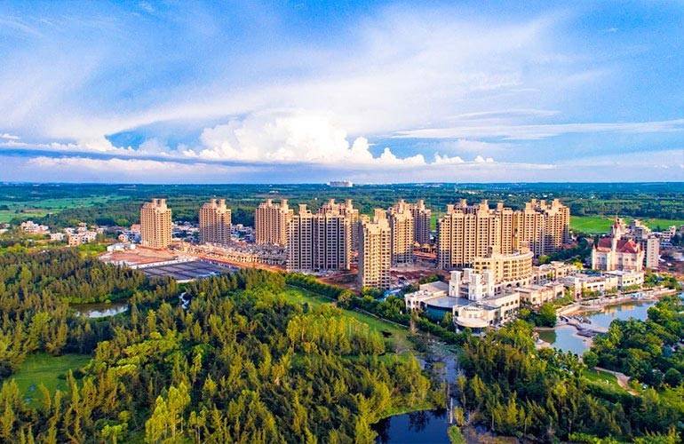 恒大御海天下实景图
