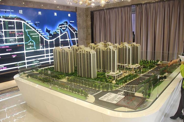 鲁能钓鱼台美高梅沙盘图