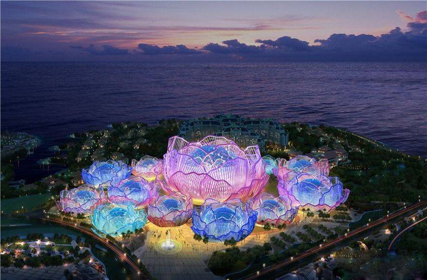 恒大海花岛效果图