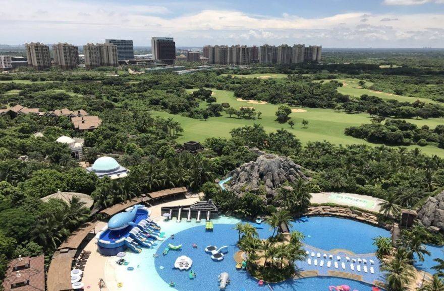 海口观澜湖九里实景图