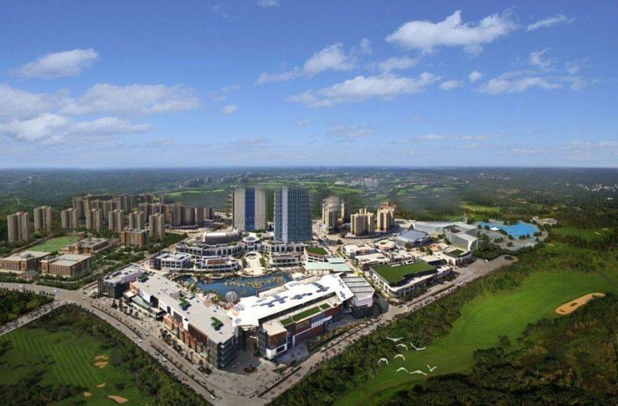 海口观澜湖九里实景图