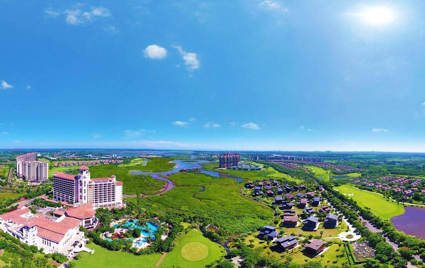 海口富力红树湾实景图