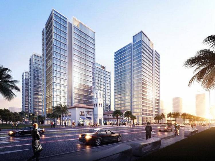 绿地领海广场效果图