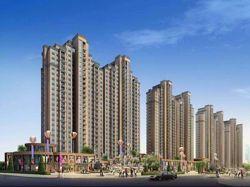 河南新乡唯美湖岸效果图