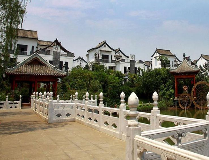 海南中华坊别墅实景图