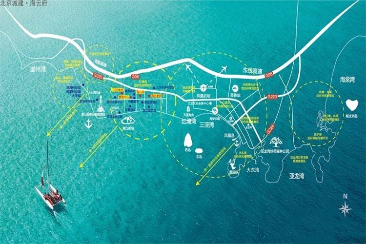 北京城建海云府别墅区位图