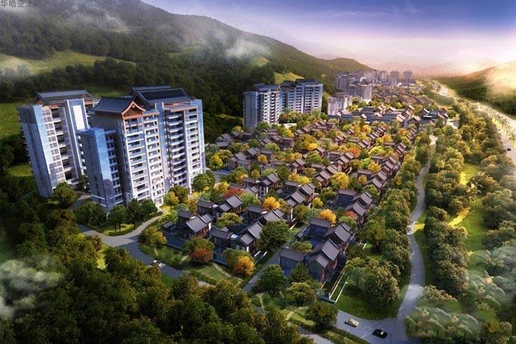 华皓亚龙府效果图