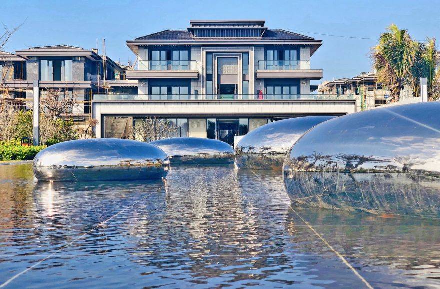 怡海湾别墅实景图