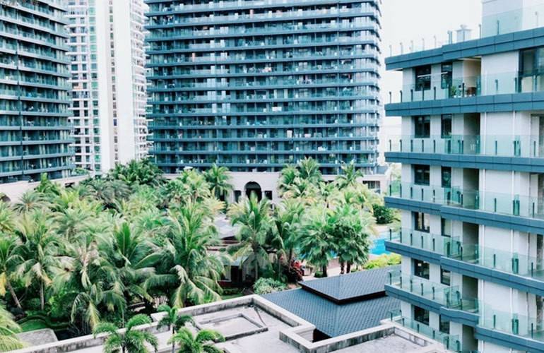 凤凰水城海外滩实景图