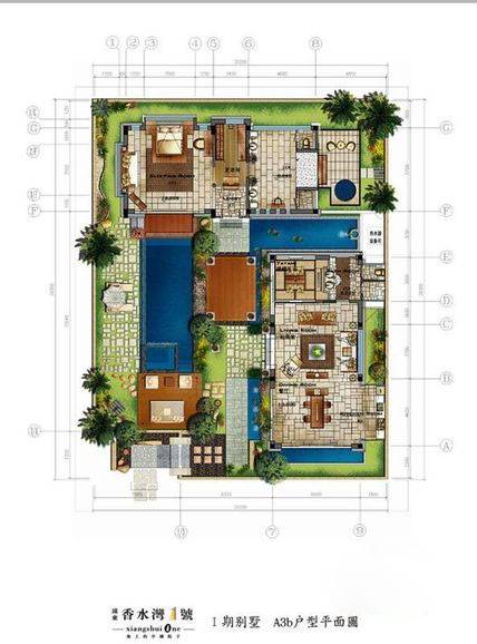 香水湾1号户型图