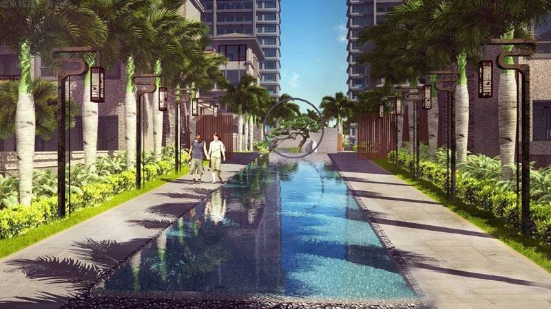 三亚北京城建海云府效果图
