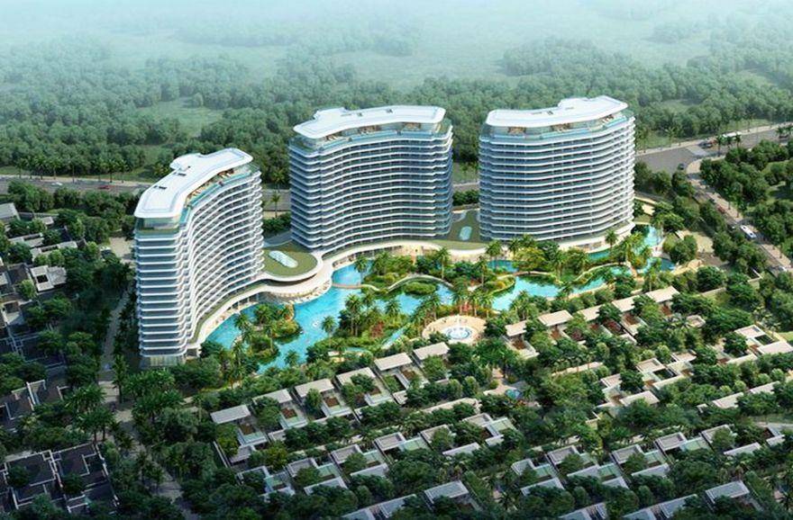 海南三亚葛洲坝海棠福湾效果图