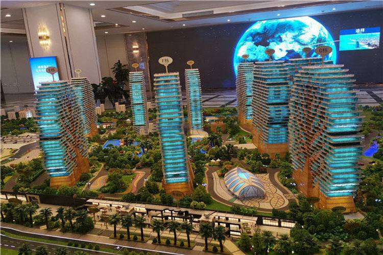 美丽之冠大树公馆沙盘图