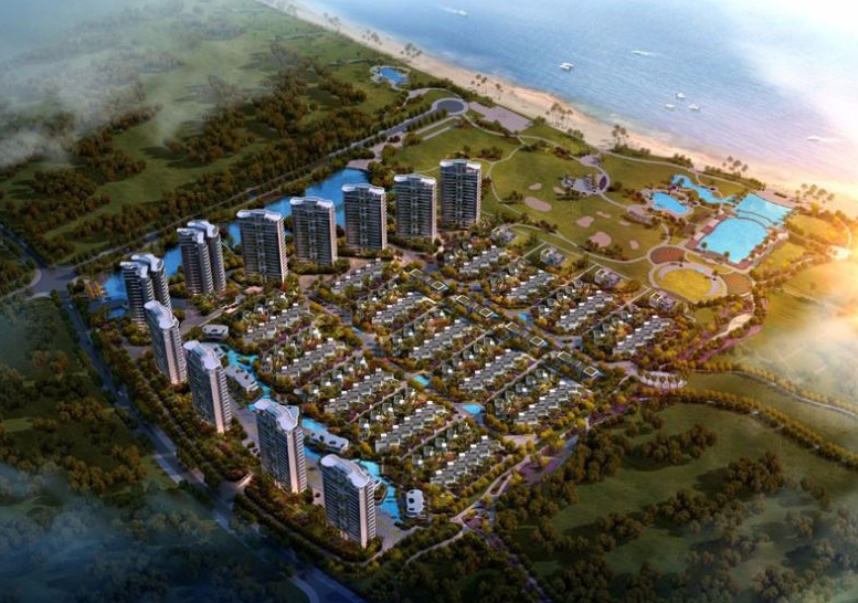 三亚清凤海棠长滩效果图