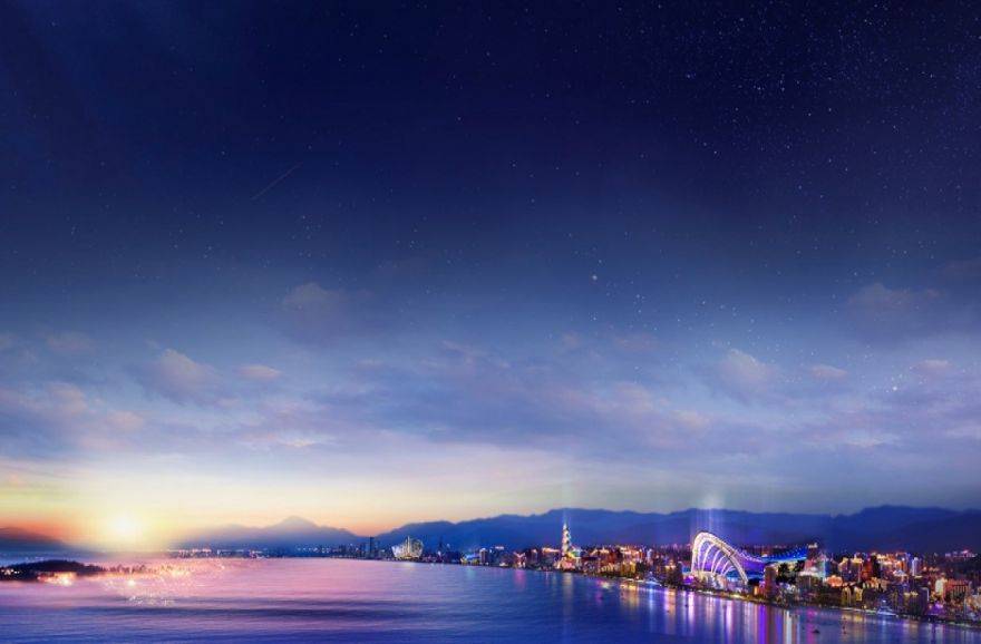 三亚碧桂园海棠盛世效果图
