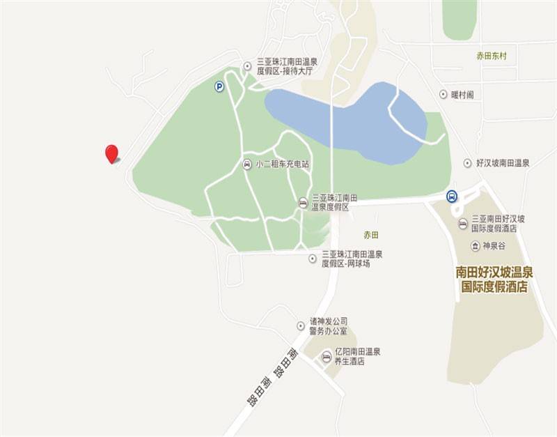 三亚长基听棠区位图