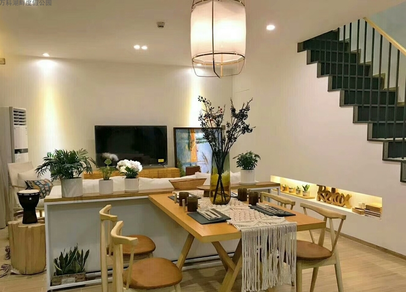 三亚万科湖畔度假公园样板间