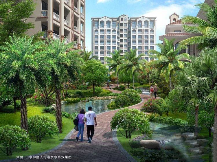 三亚津蘭·山水御墅效果图