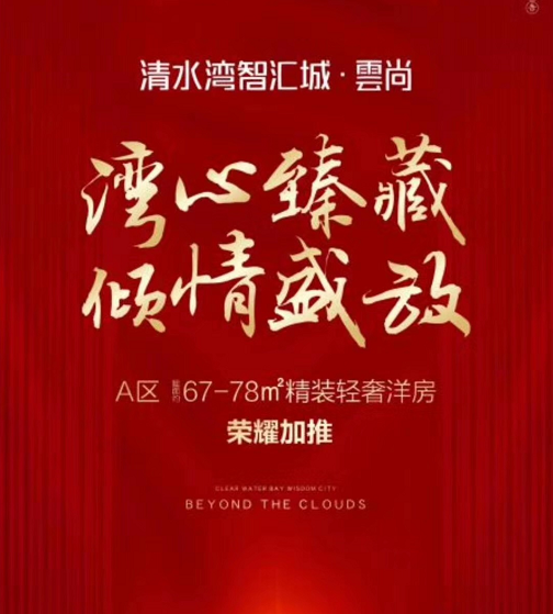 清水湾智汇城广告图