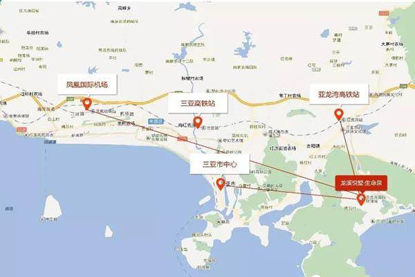 龙溪悦墅生命泉交通图