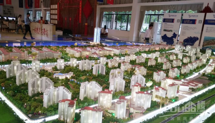 中和龙沐湾海润源沙盘图