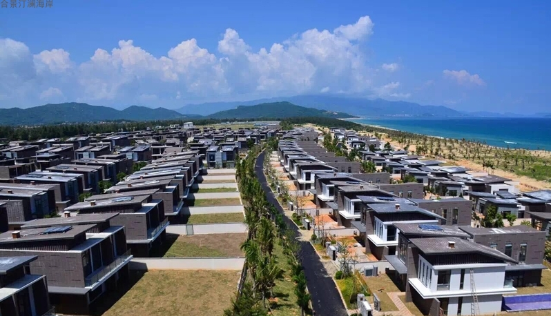 合景汀澜海岸实景图