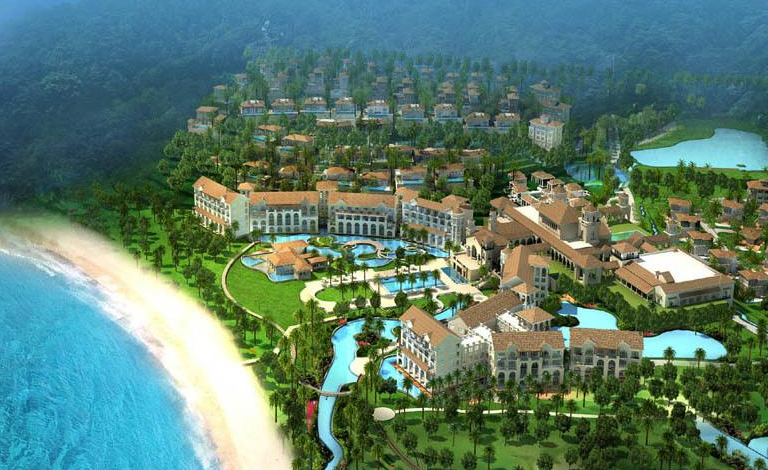金泰南燕湾鸟瞰图