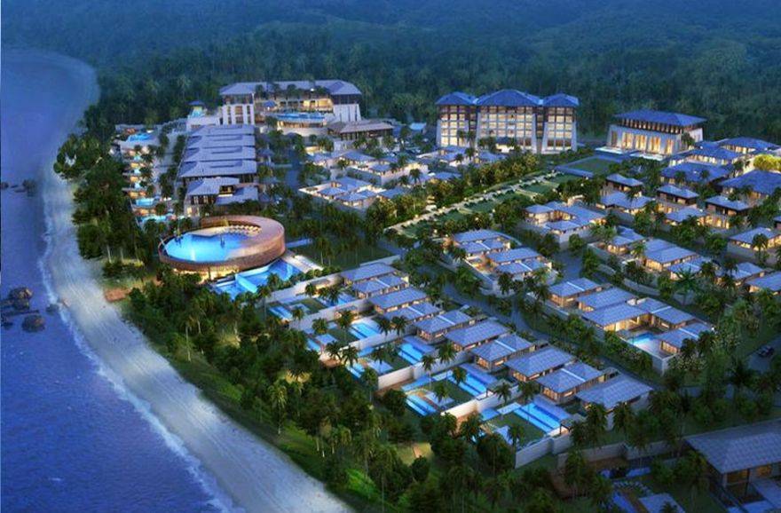 海南三亚香水湾1号效果图