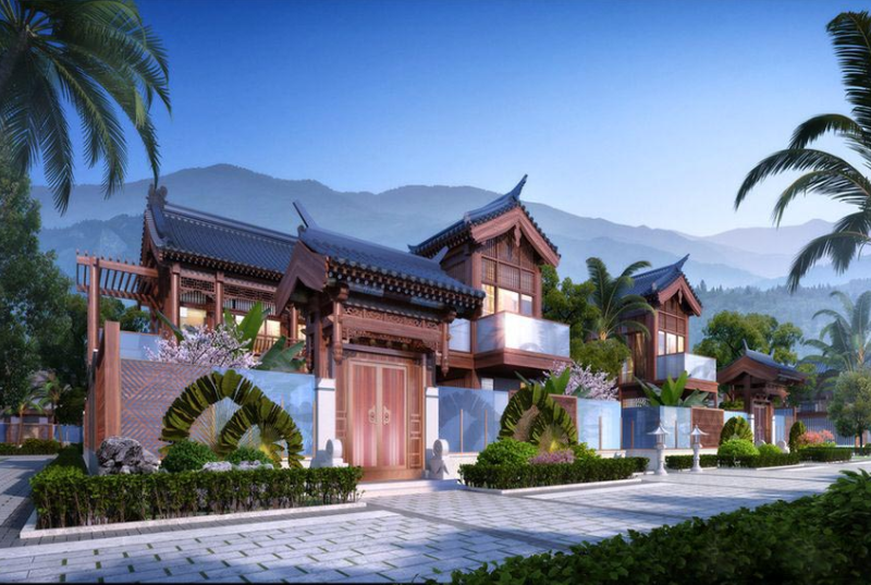 海南三亚华皓亚龙府效果图
