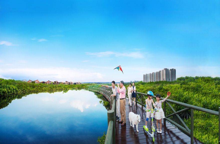 富力红树湾实景图